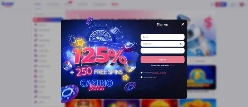 How to Register an Account in the Glory Casino